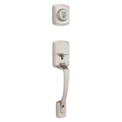 Henley Handleset with Henley Lever - Deadbolt Keyed One Side - featuring SmartKey