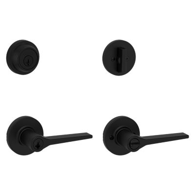 Image for Hollis Round Security Set - Deadbolt Keyed One Side - featuring SmartKey
