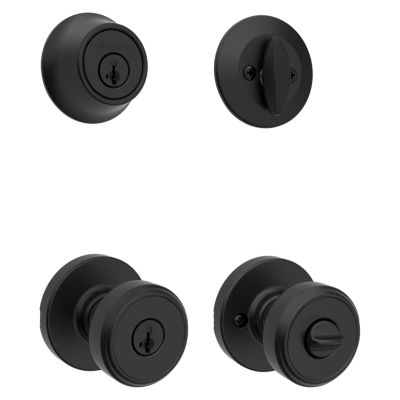 Image for Maven Round Security Set - Deadbolt Keyed One Side - featuring SmartKey