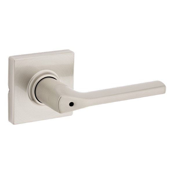 Kwikset Haylen Lever (Square) - Bed/Bath 공식 제품 이미지