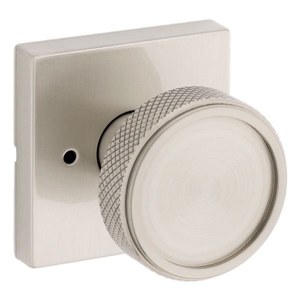 Kwikset Raya Knob (Square) - Bed/Bath 공식 제품 이미지