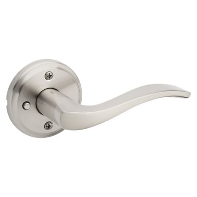 Satin Nickel Sedona Lever - Bed/Bath | Kwikset