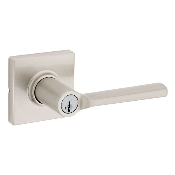 Kwikset Haylen Lever (Square) - Keyed - featuring SmartKey صورة المنتج الرسمية