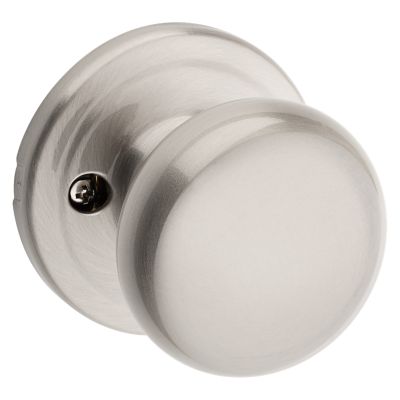 Kwikset Juno Satin Nickel Dummy Knob Right or Left Handed Kwikset Juno Satin Nickel Dummy Knob Right or Left Handed