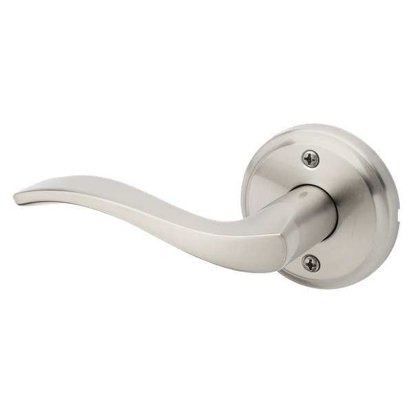 ルル Satin Nickel Sedona Lever - Left Handed - Pull Only | Kwikset