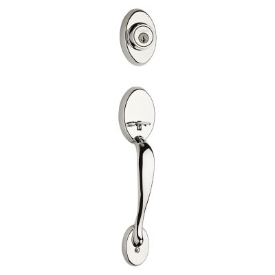 Chelsea Handleset - Deadbolt Keyed One Side (Exterior Only) - featuring SmartKey