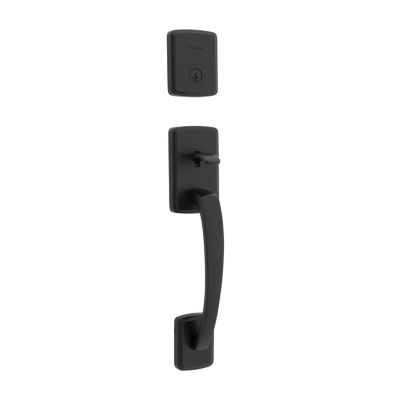 Brentford Handleset - Deadbolt Keyed One Side (Exterior Only) - featuring SmartKey