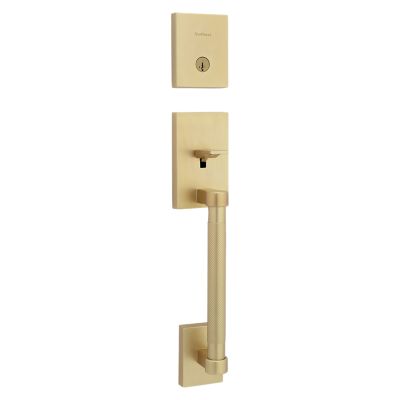 Image for Prava Handleset - Deadbolt Keyed One Side (Exterior Only) - featuring SmartKey