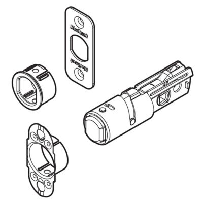 kwikset adjustable latch parts