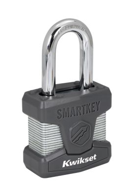2 in Laminated Steel Padlock with 1-1/2 in Boron Carbide Shackle - featuring SmartKey