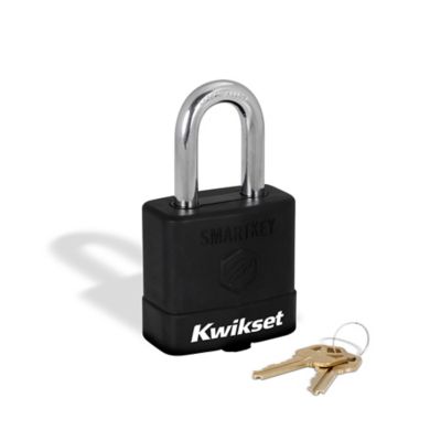 2 in Laminated Steel Padlock with 1-1/2 in Boron Carbide Shackle and Weather Cover - featuring SmartKey