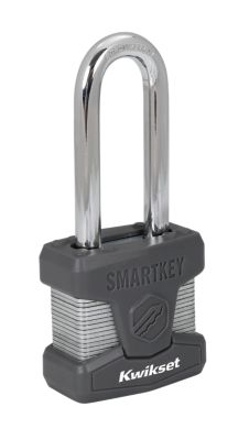 2 in Laminated Steel Padlock with 2-1/2 in Boron Carbide Shackle - featuring SmartKey