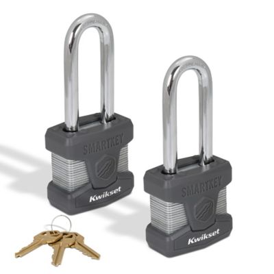2 in Laminated Steel Padlock with 2-1/2 in Boron Carbide Shackle - featuring SmartKey