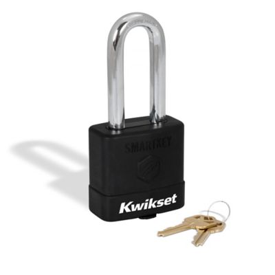 2 in Laminated Steel Padlock with 2-1/2 in Boron Carbide Shackle and Weather Cover - featuring SmartKey