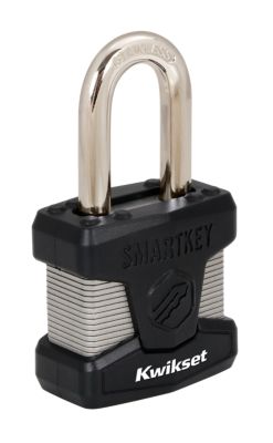 2 in Laminated Steel Padlock with 1-1/2 in Stainless Steel Shackle - featuring SmartKey