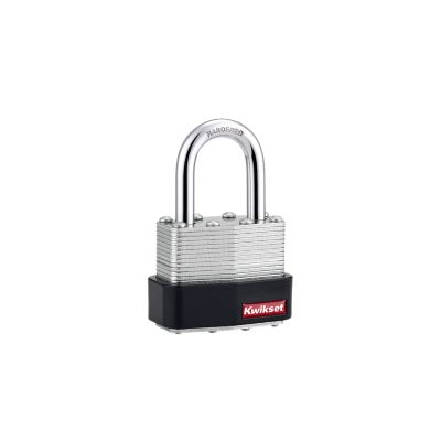 1-3/4 in Laminated Steel Padlock with 1-1/16 in Hardened Steel Shackle