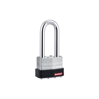 2 in Laminated Steel Padlock with 2-1/2 in Hardened Steel Shackle