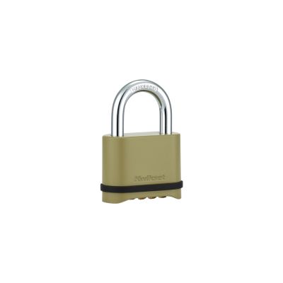 Image for 2 in Zinc Combination Padlock with 1 in Shackle