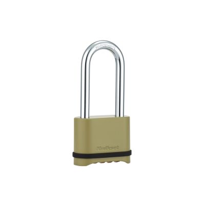 Image for 2 in Zinc Combination Padlock with 2-1/4 in Shackle