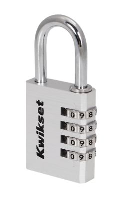1-1/2 in Aluminum Combination Padlock