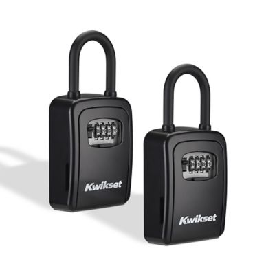 3-1/2 in Portable Key Storage Combination Lock Box