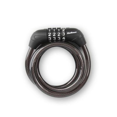 Image for 4 ft Combination Bicycle Cable Lock (5/16 in Diameter)