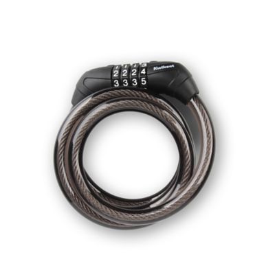 5 ft Combination Bicycle Cable Lock (1/2 in Diameter)