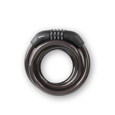 6 ft Combination Bicycle Cable Lock ( 5/8 in Diameter)