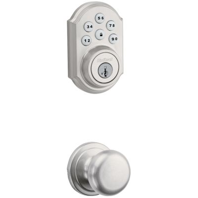 Image for 909 Smartcode Traditional Electronic Deadbolt with Hancock Knob