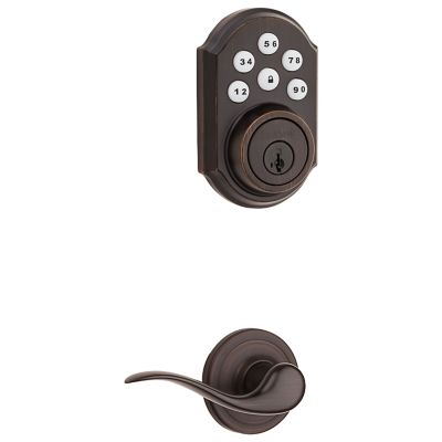 Image for 909 Smartcode Traditional Electronic Deadbolt with Tustin Lever