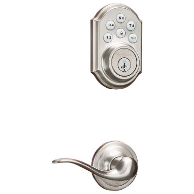 Image for 909 Smartcode Traditional Electronic Deadbolt with Tustin Lever