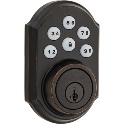 910 SmartCode Traditional Electronic Deadbolt with Zigbee Technology