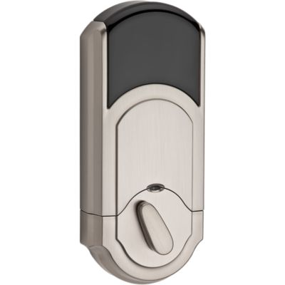 Satin Nickel 910 SmartCode Traditional Electronic Deadbolt with Z