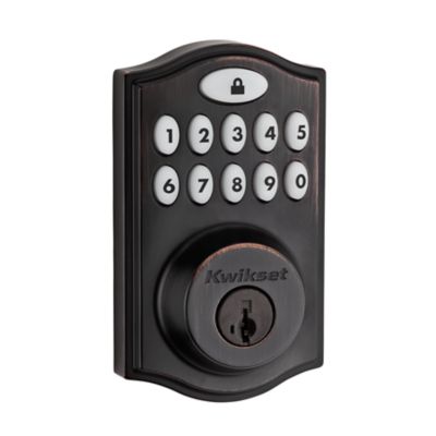 914 SmartCode Traditional Electronic Deadbolt with Zigbee Technology