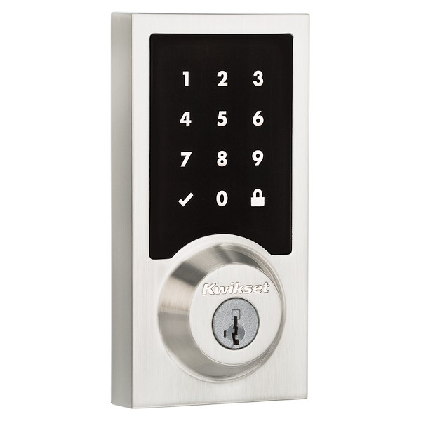 k.itページ Satin Nickel 915 Smartcode Contemporary Electronic Deadbolt