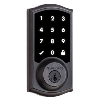 Satin Nickel 915 Smartcode Traditional Electronic Deadbolt | Kwikset