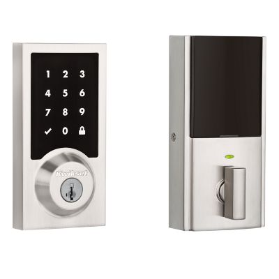 Satin Nickel 916 Smartcode Contemporary Electronic Deadbolt with Z