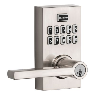 Entry Entrance Polished Chrome Keyed Lever Handle Door Lock Kwikset Keyway Locks 
