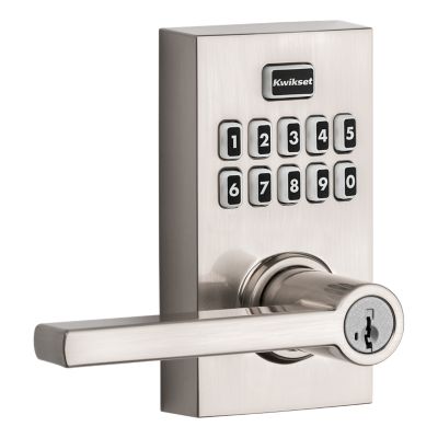 Satin Nickel 913 Smartcode Contemporary Electronic Deadbolt | Kwikset