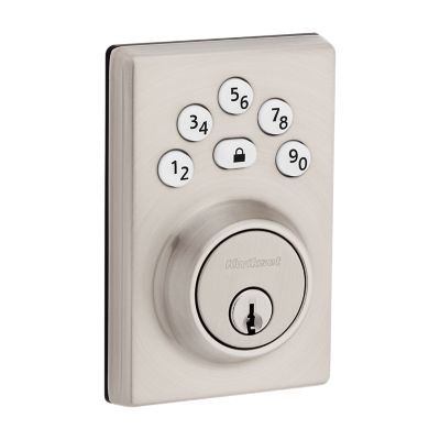 Satin Nickel 915 Smartcode Contemporary Electronic Deadbolt | Kwikset