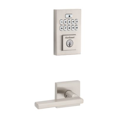 260 Smartcode Contemporary Electronic Deadbolt with Halifax Lever