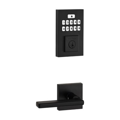 260 Smartcode Contemporary Electronic Deadbolt with Halifax Lever