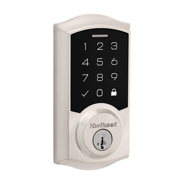 coreページです。 Satin Nickel 270 SmartCode Traditional Electronic Deadbolt | Kwikset