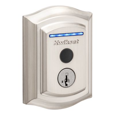 Satin Nickel Halo Touch Traditional Fingerprint Wi-Fi Enabled