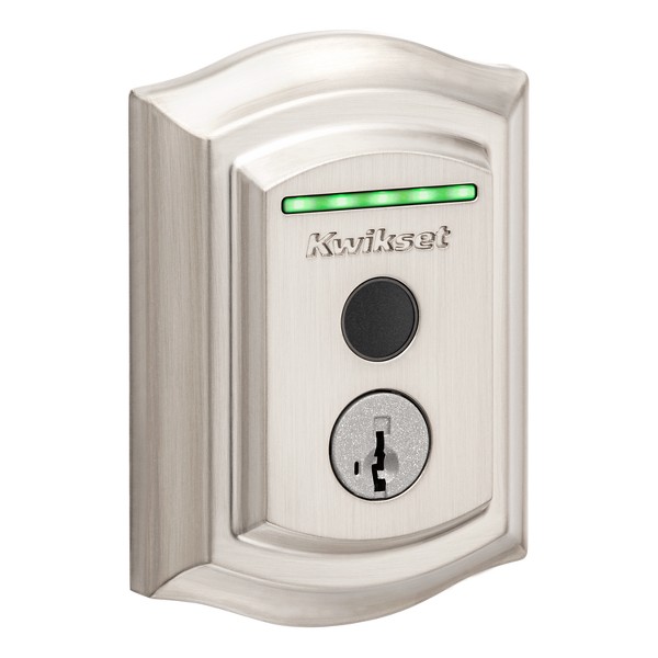 Halo Touch Venetian Bronze Traditional Fingerprint WiFi Elec Smart Lock Deadbolt Feat SmartKey Security w/ Tustin lever