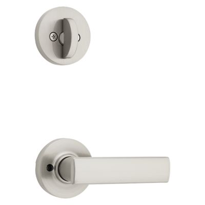 Image for Breton and Deadbolt Interior Pack (Round) - Deadbolt Keyed One Side - for Kwikset Series 687 and 800 Handlesets