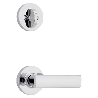 Image for Breton and Deadbolt Interior Pack (Round) - Deadbolt Keyed One Side - for Kwikset Series 687 and 800 Handlesets