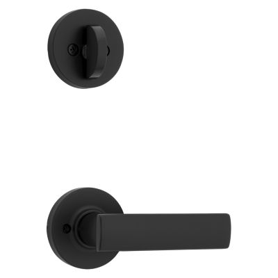 Breton and Deadbolt Interior Pack (Round) - Deadbolt Keyed One Side - for Kwikset Series 687 and 800 Handlesets
