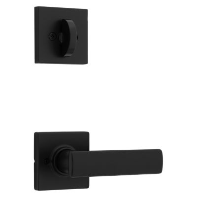 Product Image for Breton and Deadbolt Interior Pack (Square) - Deadbolt Keyed One Side - for Kwikset Series 687 and 800 Handlesets