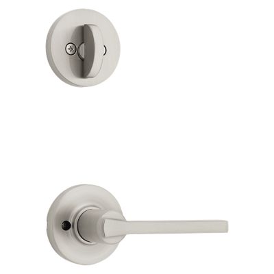 Product Image for Casey and Deadbolt Interior Pack (Round) - Deadbolt Keyed One Side - for Kwikset Series 687 and 800 Handlesets